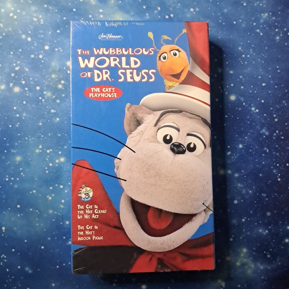 The Wubbulous World of Dr. Seuss The Cats Playhouse (VHS, 2003) FACTORY SEALED